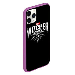 Чехол iPhone 11 Pro матовый Geralt the Witcher, цвет: 3D-фиолетовый — фото 2