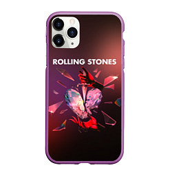 Чехол iPhone 11 Pro матовый Hackney diamonds - Rolling Stones, цвет: 3D-фиолетовый