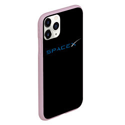 Чехол iPhone 11 Pro матовый NASA space usa, цвет: 3D-розовый — фото 2