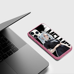 Чехол iPhone 11 Pro матовый Молодая Мэй Мэй из jujutsu kaisen, цвет: 3D-малиновый — фото 2