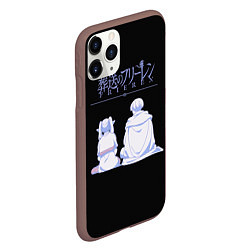 Чехол iPhone 11 Pro матовый Фрирен и Гиммель, цвет: 3D-коричневый — фото 2