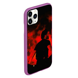 Чехол iPhone 11 Pro матовый Save your tears, цвет: 3D-фиолетовый — фото 2