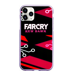 Чехол iPhone 11 Pro матовый Farcry new dawn, цвет: 3D-светло-сиреневый