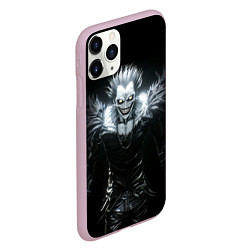 Чехол iPhone 11 Pro матовый Ryuk - Тетрадь смерти, цвет: 3D-розовый — фото 2