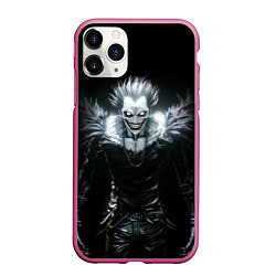 Чехол iPhone 11 Pro матовый Ryuk - Тетрадь смерти, цвет: 3D-малиновый