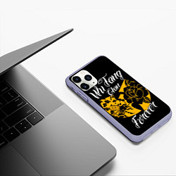 Чехол iPhone 11 Pro матовый Wu tang forever, цвет: 3D-светло-сиреневый — фото 2