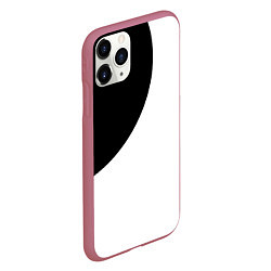 Чехол iPhone 11 Pro матовый Затмение, цвет: 3D-малиновый — фото 2