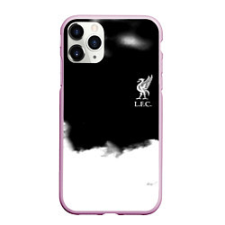 Чехол iPhone 11 Pro матовый Liverpool текстура, цвет: 3D-розовый