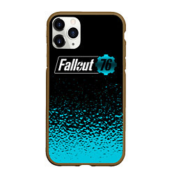 Чехол iPhone 11 Pro матовый Fallout 4 bethesda, цвет: 3D-коричневый