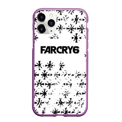 Чехол iPhone 11 Pro матовый Farcry 6 символика из игры, цвет: 3D-фиолетовый