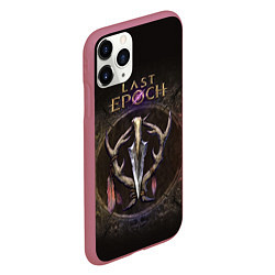 Чехол iPhone 11 Pro матовый Primalist - Last Epoch, цвет: 3D-малиновый — фото 2