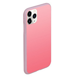 Чехол iPhone 11 Pro матовый Нежный розовый градиент, цвет: 3D-розовый — фото 2