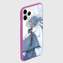 Чехол iPhone 11 Pro матовый Sousou no Frieren, цвет: 3D-фиолетовый — фото 2