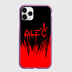 Чехол iPhone 11 Pro матовый Alec Monopoly капиталист, цвет: 3D-фиолетовый