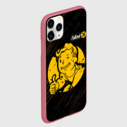 Чехол iPhone 11 Pro матовый Fallout фоллаут, цвет: 3D-малиновый — фото 2
