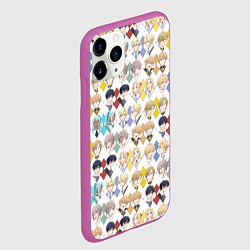 Чехол iPhone 11 Pro матовый Королева со скальпелем, цвет: 3D-фиолетовый — фото 2