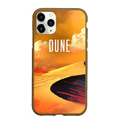 Чехол iPhone 11 Pro матовый Dune - sands, цвет: 3D-коричневый
