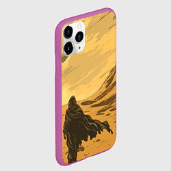 Чехол iPhone 11 Pro матовый Dune - The Traveler, цвет: 3D-фиолетовый — фото 2