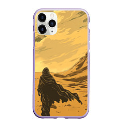 Чехол iPhone 11 Pro матовый Dune - The Traveler, цвет: 3D-светло-сиреневый