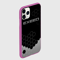 Чехол iPhone 11 Pro матовый Exceed, цвет: 3D-фиолетовый — фото 2