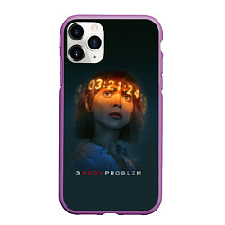 Чехол iPhone 11 Pro матовый Задача трёх тел - Салазар, цвет: 3D-фиолетовый