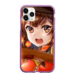 Чехол iPhone 11 Pro матовый Konosuba Мэгумин cute