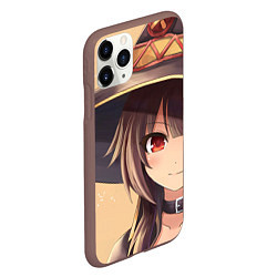Чехол iPhone 11 Pro матовый Konosuba Мэгумин cute, цвет: 3D-коричневый — фото 2