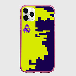 Чехол iPhone 11 Pro матовый Barcelona fc sport club, цвет: 3D-малиновый