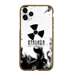 Чехол iPhone 11 Pro матовый Stalker fire steel, цвет: 3D-коричневый