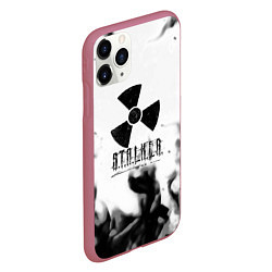 Чехол iPhone 11 Pro матовый Stalker fire steel, цвет: 3D-малиновый — фото 2