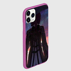 Чехол iPhone 11 Pro матовый Honkai Star Rail Kafka, цвет: 3D-фиолетовый — фото 2