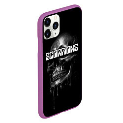 Чехол iPhone 11 Pro матовый Scorpions rock, цвет: 3D-фиолетовый — фото 2