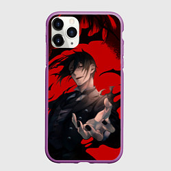 Чехол iPhone 11 Pro матовый Темный дворецкий Себастьян, цвет: 3D-фиолетовый