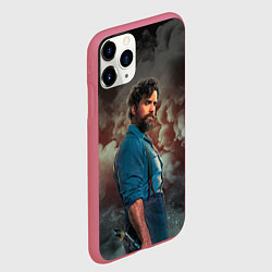 Чехол iPhone 11 Pro матовый Гус Мар Филлипс, цвет: 3D-малиновый — фото 2