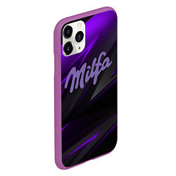 Чехол iPhone 11 Pro матовый Milfa milka style, цвет: 3D-фиолетовый — фото 2