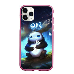 Чехол iPhone 11 Pro матовый Naru Ori and the Will of the Wisps, цвет: 3D-малиновый