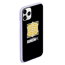 Чехол iPhone 11 Pro матовый Rainbow six company ubisoft, цвет: 3D-светло-сиреневый — фото 2