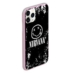 Чехол iPhone 11 Pro матовый Nirvana teddy, цвет: 3D-розовый — фото 2