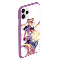 Чехол iPhone 11 Pro матовый Сейлор Мун Sailor Moon, цвет: 3D-фиолетовый — фото 2