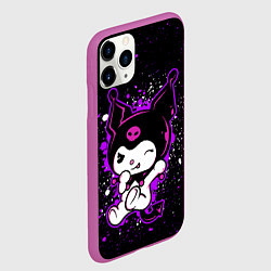 Чехол iPhone 11 Pro матовый Куроми, цвет: 3D-фиолетовый — фото 2