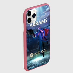 Чехол iPhone 11 Pro матовый Deadlock Abrams, цвет: 3D-малиновый — фото 2