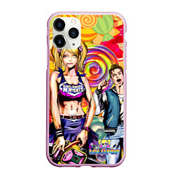 Чехол iPhone 11 Pro матовый Lollipop, цвет: 3D-розовый
