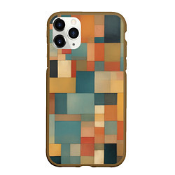 Чехол iPhone 11 Pro матовый Inspired by Paul Klee, цвет: 3D-коричневый