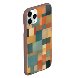 Чехол iPhone 11 Pro матовый Inspired by Paul Klee, цвет: 3D-коричневый — фото 2