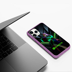 Чехол iPhone 11 Pro матовый Deadlock Леди Гейст, цвет: 3D-фиолетовый — фото 2