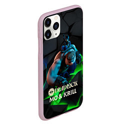 Чехол iPhone 11 Pro матовый Mo & Krill Deadlock, цвет: 3D-розовый — фото 2