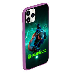 Чехол iPhone 11 Pro матовый Мо и Мелкий Deadlock, цвет: 3D-фиолетовый — фото 2