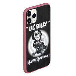Чехол iPhone 11 Pro матовый Lil Billy - Saw, цвет: 3D-малиновый — фото 2