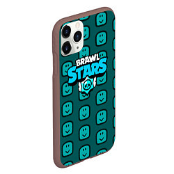 Чехол iPhone 11 Pro матовый Brawl stars mobile, цвет: 3D-коричневый — фото 2