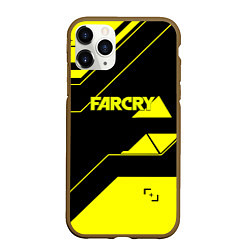 Чехол iPhone 11 Pro матовый Farcry geometry sport, цвет: 3D-коричневый